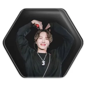 پیکسل شش ضلعی جی هوپ J Hope گروه بی تی اس BTS