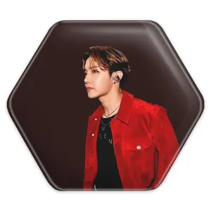 پیکسل شش ضلعی جی هوپ J Hope گروه بی تی اس BTS