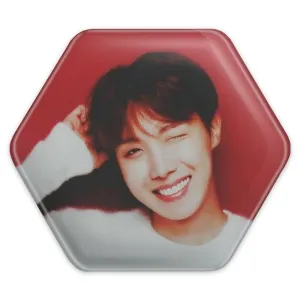 پیکسل شش ضلعی جی هوپ J Hope گروه بی تی اس BTS