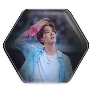 پیکسل شش ضلعی جی هوپ J Hope گروه بی تی اس BTS