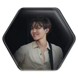 پیکسل شش ضلعی جی هوپ J Hope گروه بی تی اس BTS