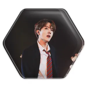پیکسل شش ضلعی جی هوپ J Hope گروه بی تی اس BTS