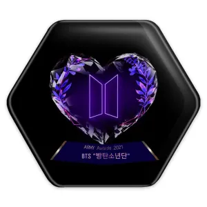 پیکسل شش ضلعی گروه بی تی اس BTS