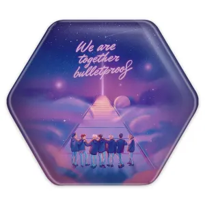 پیکسل شش ضلعی گروه بی تی اس BTS