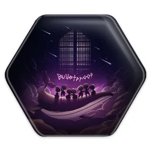 پیکسل شش ضلعی گروه بی تی اس BTS