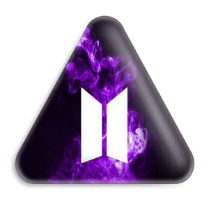 پیکسل مثلثی گروه بی تی اس BTS