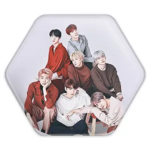 پیکسل شش ضلعی گروه بی تی اس BTS