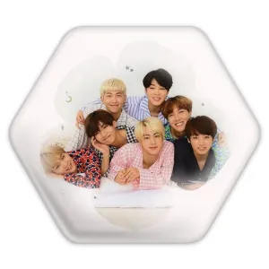 پیکسل شش ضلعی گروه بی تی اس BTS