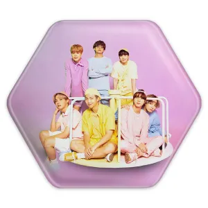 پیکسل شش ضلعی گروه بی تی اس BTS