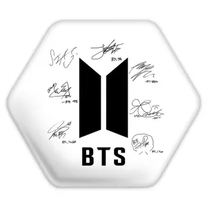 پیکسل شش ضلعی گروه بی تی اس BTS