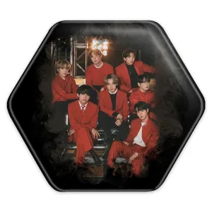 پیکسل شش ضلعی گروه بی تی اس BTS