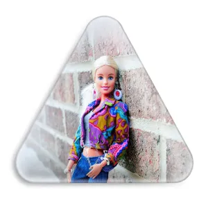پیکسل مثلثی عروسک باربی