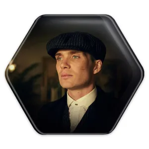 پیکسل شش ضلعی کیلین مورفی سریال پیکی بلایندرز Peaky Blinders