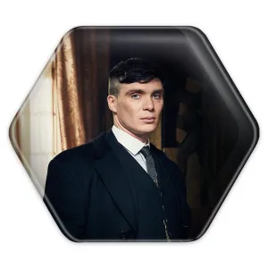 پیکسل شش ضلعی کیلین مورفی سریال پیکی بلایندرز Peaky Blinders