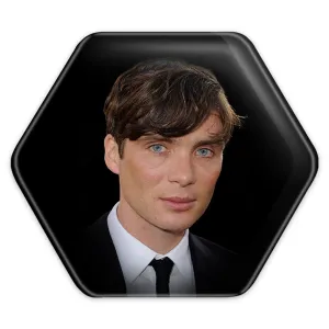 پیکسل شش ضلعی کیلین مورفی سریال پیکی بلایندرز Peaky Blinders