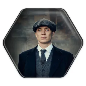 پیکسل شش ضلعی کیلین مورفی سریال پیکی بلایندرز Peaky Blinders