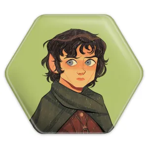 پیکسل شش ضلعی فرودو بگینز ارباب حلقه ها Lord of the Rings