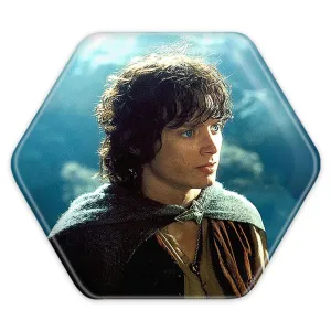 پیکسل شش ضلعی فرودو بگینز ارباب حلقه ها Lord of the Rings