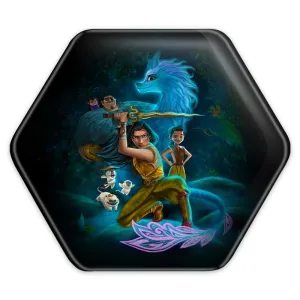 پیکسل شش ضلعی رایا و آخرین اژدها Raya and the Last Dragon