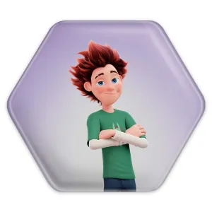 پیکسل شش ضلعی صد درصد گرگ Wolf 100%