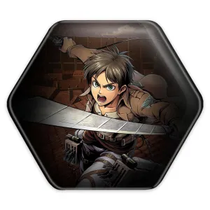 پیکسل شش ضلعی ارن انیمه اتک آن تایتان Attack on Titan