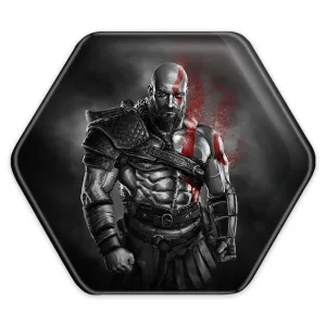 پیکسل شش ضلعی خدای جنگ God Of War