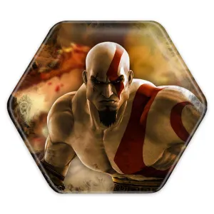 پیکسل شش ضلعی خدای جنگ God Of War