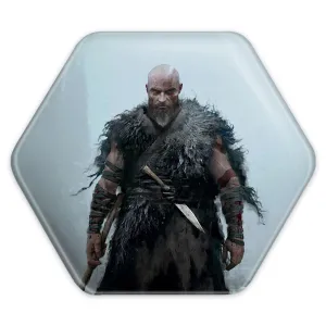 پیکسل شش ضلعی خدای جنگ God Of War