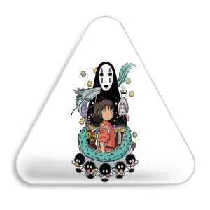 پیکسل مثلثی انیمه شهر اشباح Spirited Away