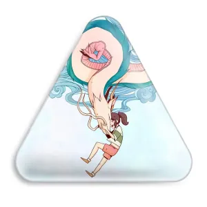 پیکسل مثلثی انیمه شهر اشباح Spirited Away