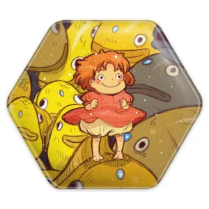پیکسل شش ضلعی انیمه پونیو Ponyo