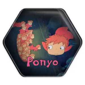 پیکسل شش ضلعی انیمه پونیو Ponyo