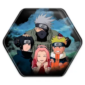 پیکسل شش ضلعی انیمه ناروتو Naruto