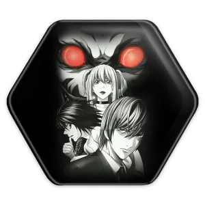پیکسل شش ضلعی انیمه دفترچه مرگ Death Note