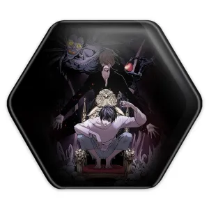 پیکسل شش ضلعی انیمه دفترچه مرگ Death Note