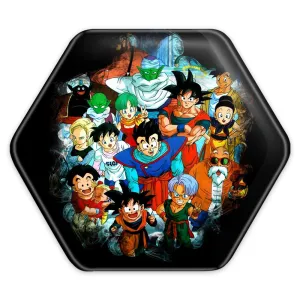 پیکسل شش ضلعی انیمه دراگون بال Dragon Ball