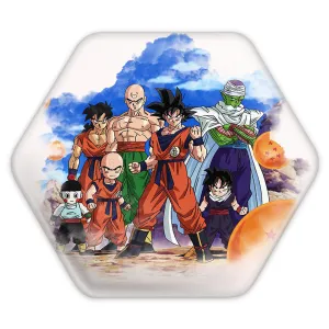 پیکسل شش ضلعی انیمه دراگون بال Dragon Ball