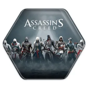 پیکسل شش ضلعی اساسینز کرید Assassin's Creed