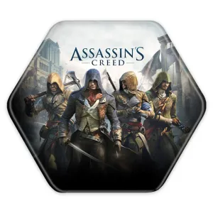 پیکسل شش ضلعی اساسینز کرید Assassin's Creed