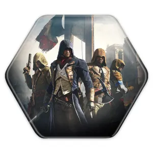 پیکسل شش ضلعی اساسینز کرید Assassin's Creed