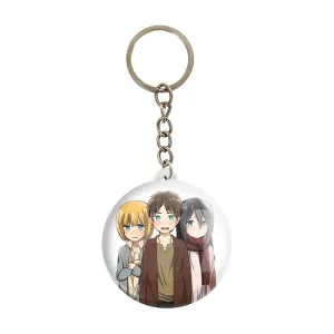 جاکلیدی میکاسا و ارن و ارمین انیمه اتک آن تایتان Attack on Titan