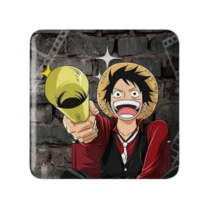پیکسل مربعی لوفی انیمه وان پیس One Piece