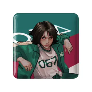 پیکسل مربعی کانگ سه بیوک بازی مرکب Squid Game