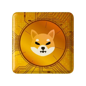 پیکسل مربعی ارز دیجیتال شیبا اینو Shiba Inu