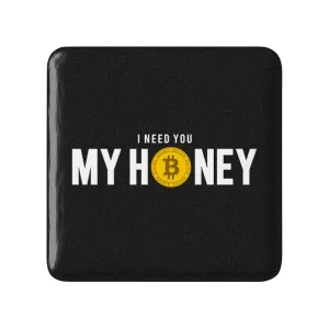 پیکسل مربعی I Need You Bitcoin My Honey