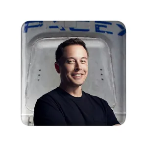 پیکسل مربعی ایلان ماسک Elon Musk