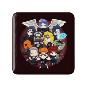 پیکسل مربعی گروه اکاتسوکی انیمه ناروتو Naruto