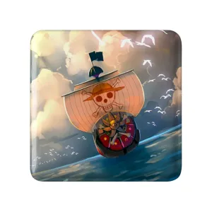 پیکسل مربعی کشتی مری انیمه وان پیس One Piece