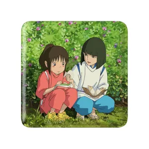 پیکسل مربعی هاکو و چیهیرو انیمه شهر اشباح Spirited Away