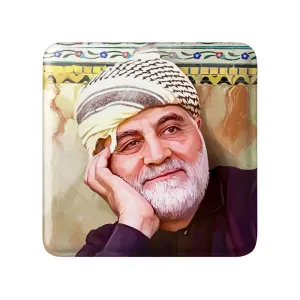 پیکسل مربعی سردار قاسم سلیمانی